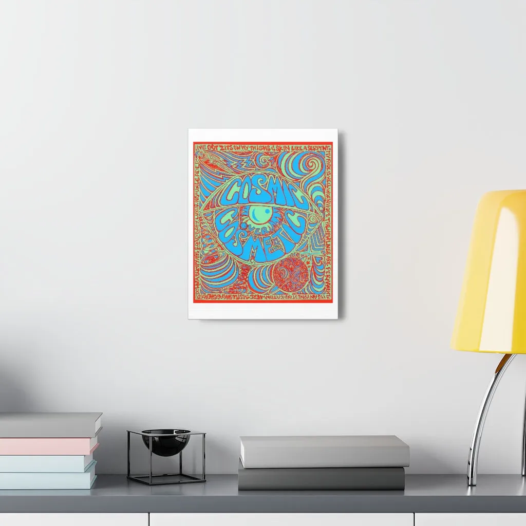 Cosmic Over Cosmetic Canvas Gallery Wraps -  Red Racer