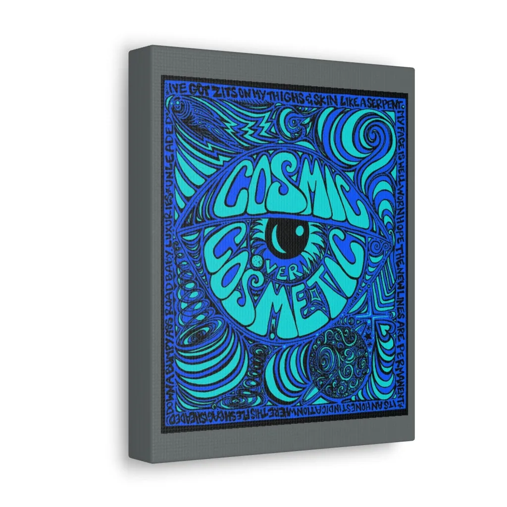 Cosmic Over Cosmetic Canvas Gallery Wraps -  Wave Electric Haze