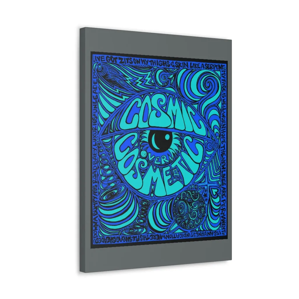 Cosmic Over Cosmetic Canvas Gallery Wraps -  Wave Electric Haze