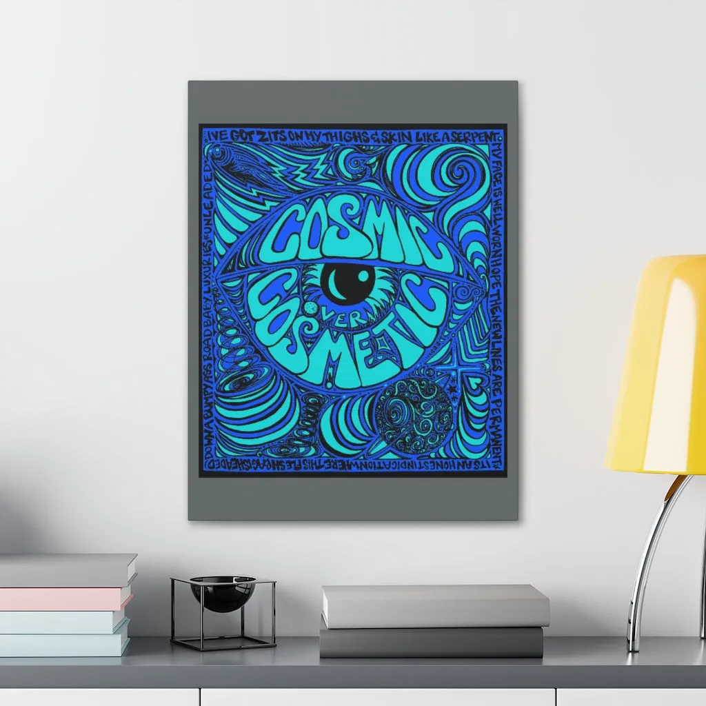 Cosmic Over Cosmetic Canvas Gallery Wraps -  Wave Electric Haze