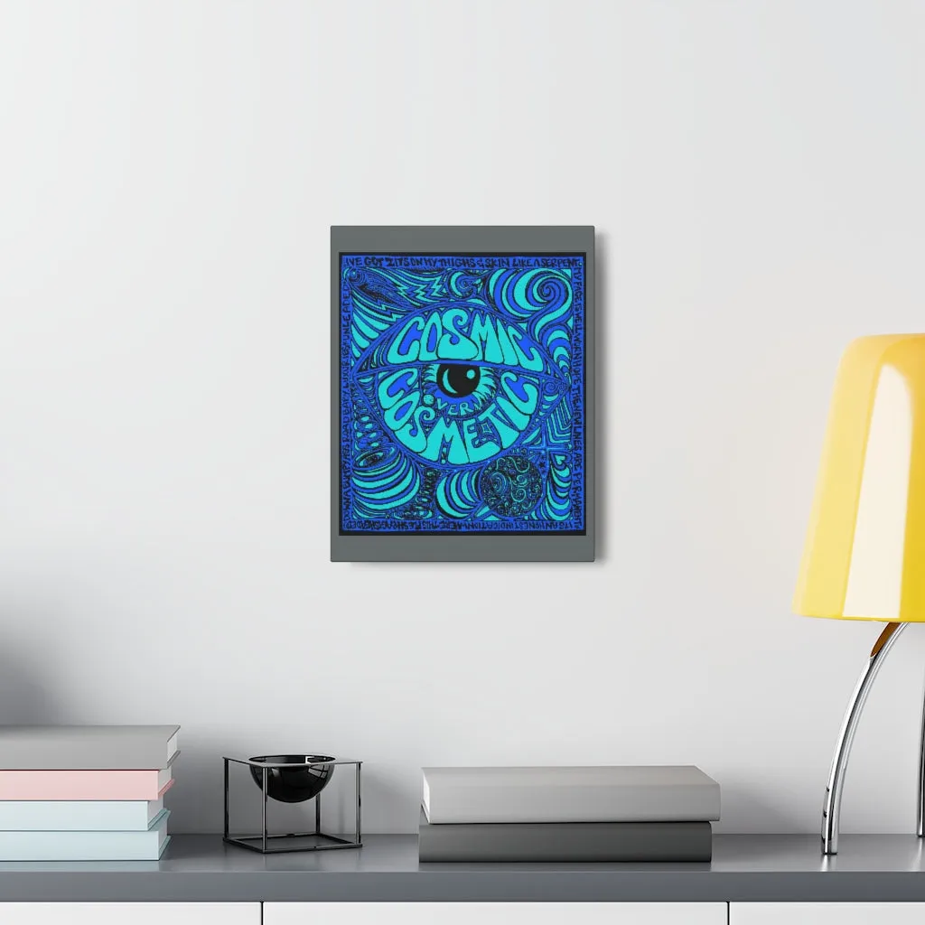 Cosmic Over Cosmetic Canvas Gallery Wraps -  Wave Electric Haze