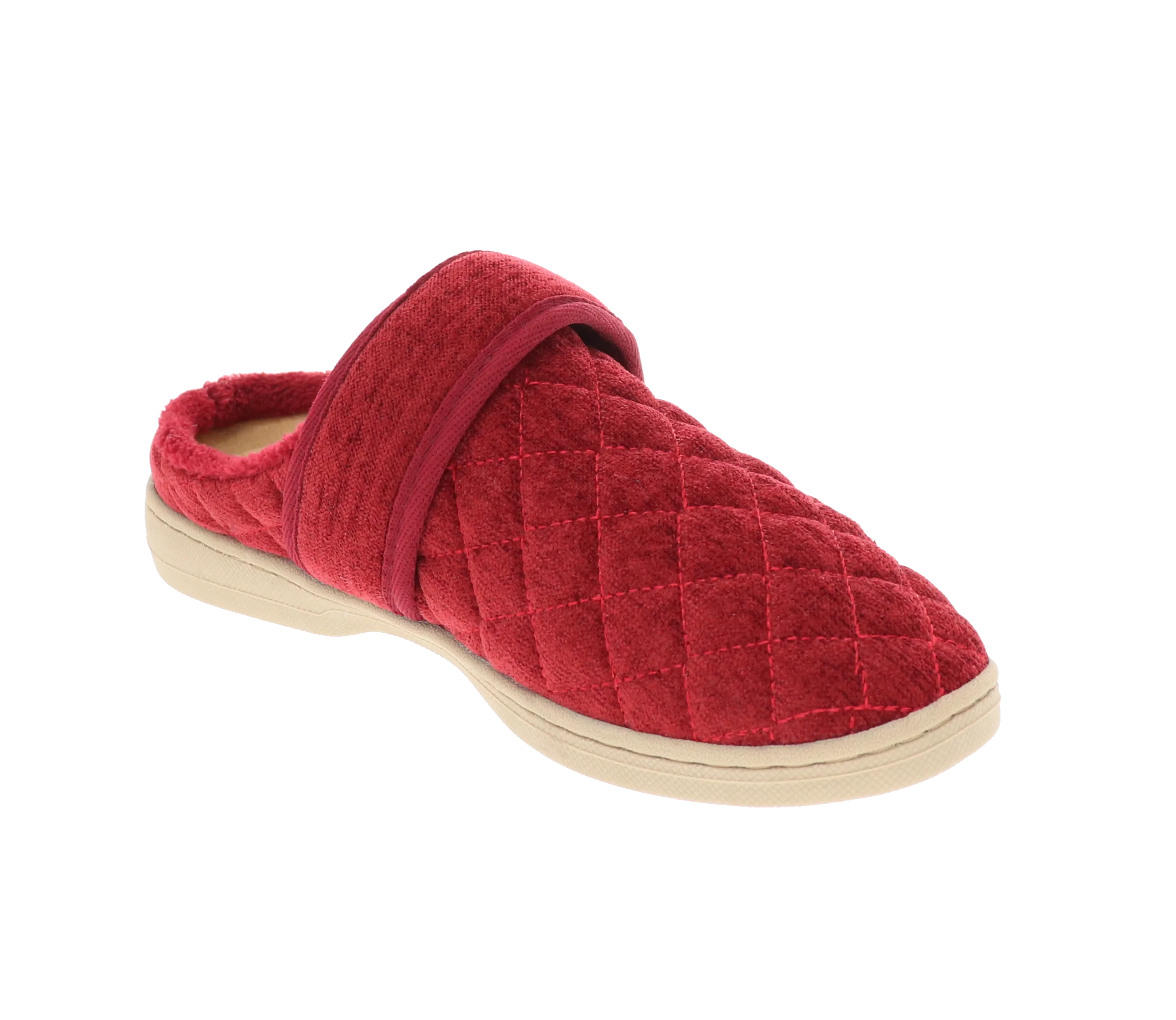 Crystal Burgundy Women's Slipper