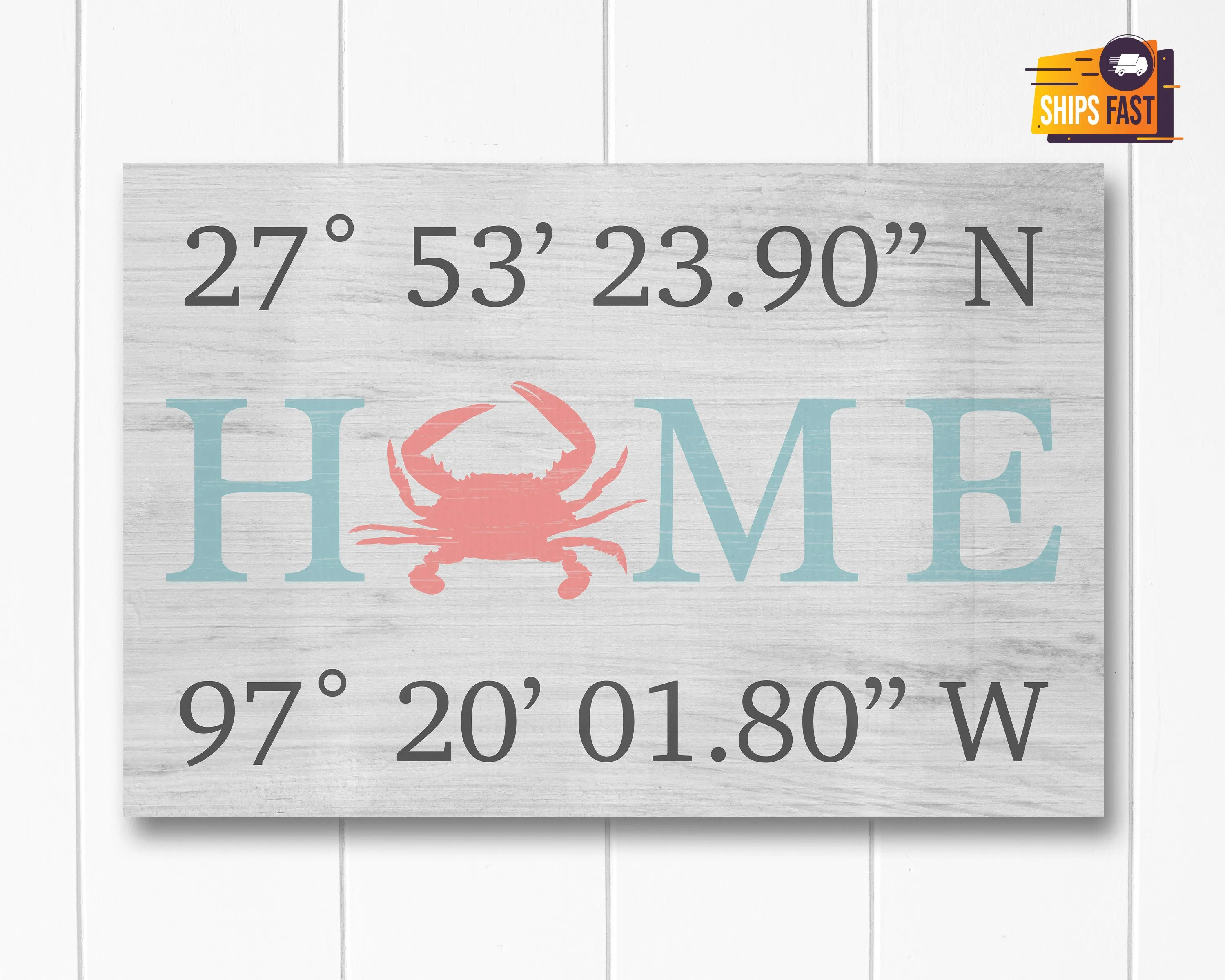 Custom HOME with Family Names and Furbabies sign