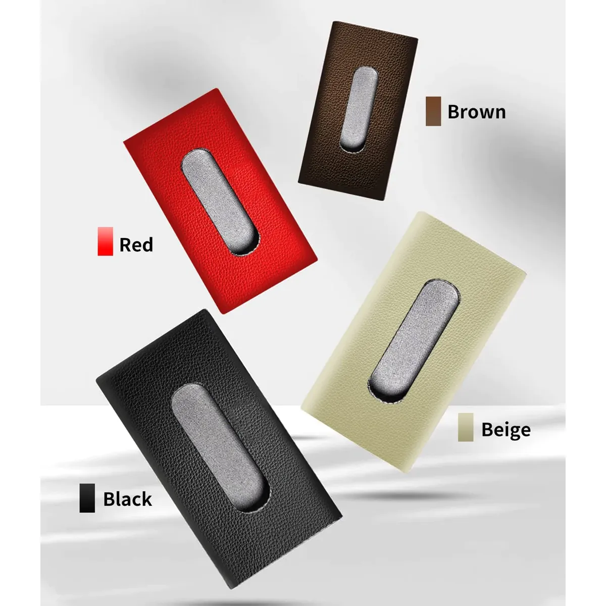 Custom Logo Car Tissue Holder, Car Visor Tissue Holder, Sun Visor Mask Box, Car Tuning Accessories
