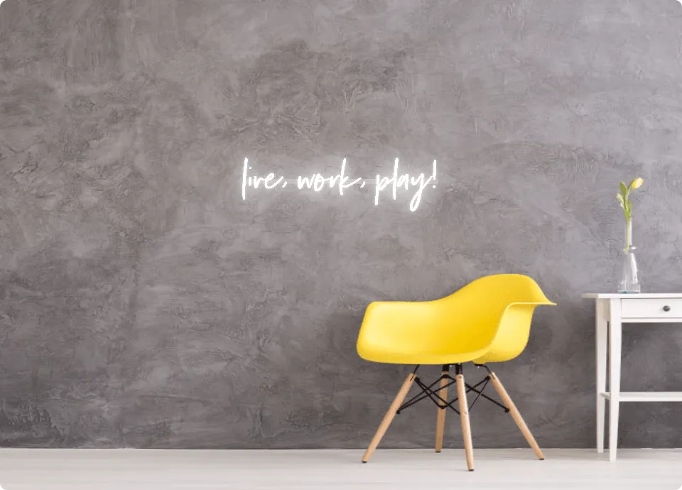 Custom order: live, work, play!