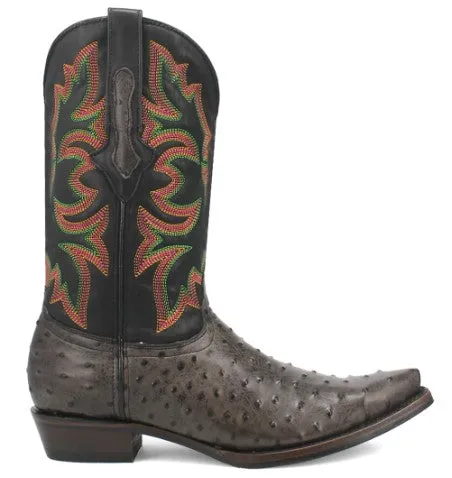 Dingo Outlaw in Black DI 115 Mens Cowboy Boots