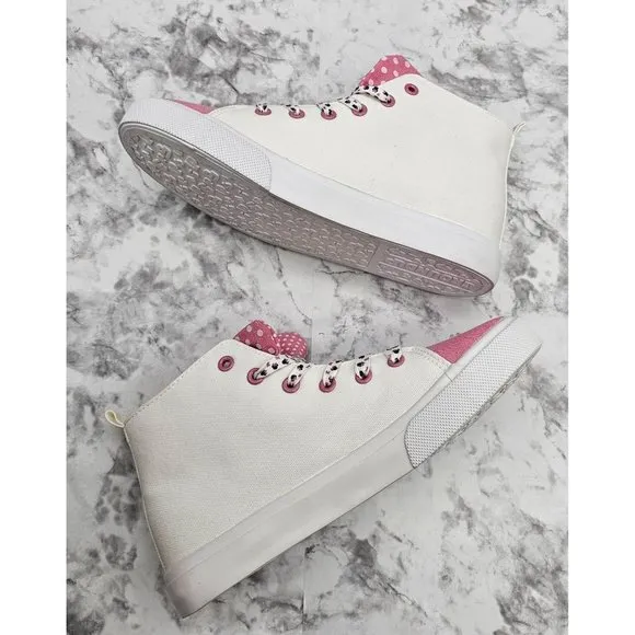 Disney Ground Up Minnie Hi Poses Girl's Sneakers Size 5