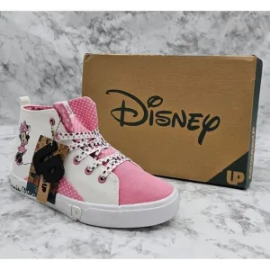 Disney Ground Up Minnie Hi Poses Girl's Sneakers Size 5