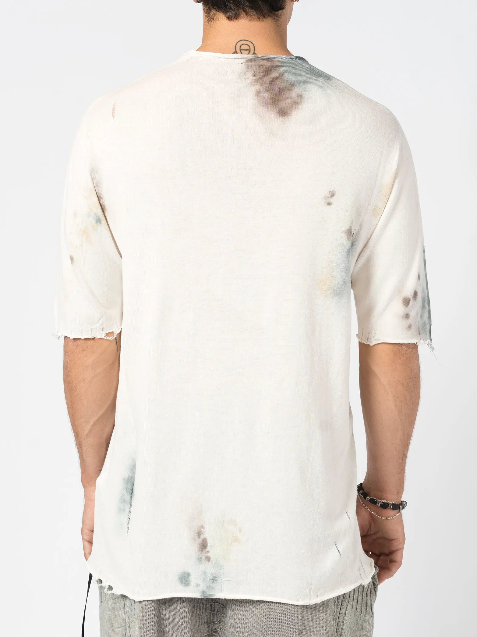 Distressed  Lightweight Tee