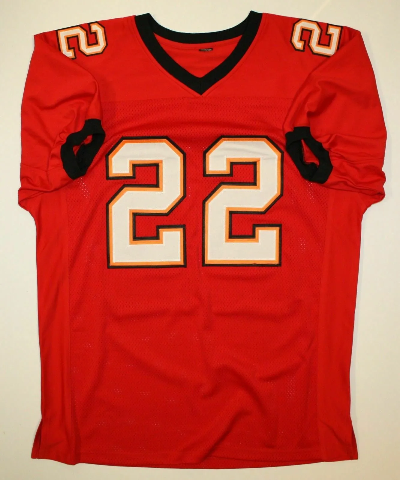Doug Martin Autographed Red w/Orange Pro Style Jersey- JSA Authenticated