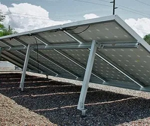 DPW Solar Low Profile Roof/Ground Mount for 5 type B Modules 20-26" x 39-53"
