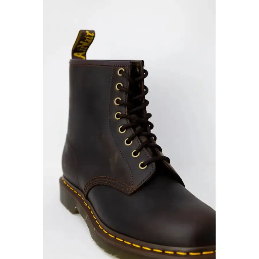 Dr Martens Men's Brown Lace Up Fall Winter Boots