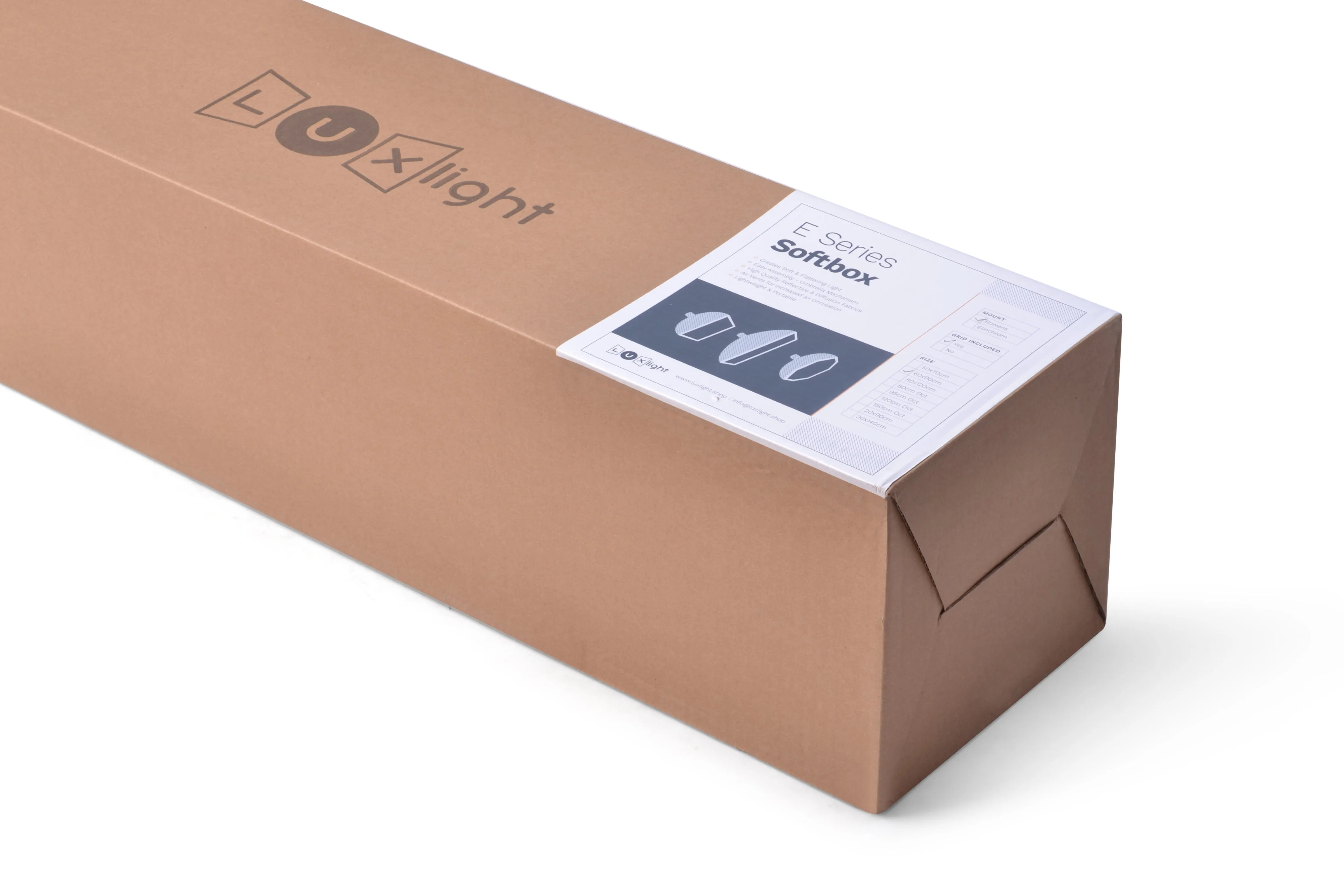 E Series Umbrella Softbox  | Elinchrom Mount | Lightweight Easy Setup