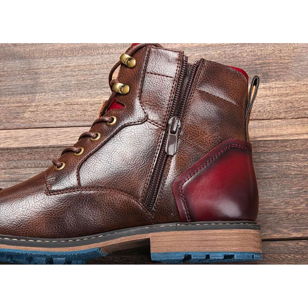 Ethan | Leather Oxford Boots