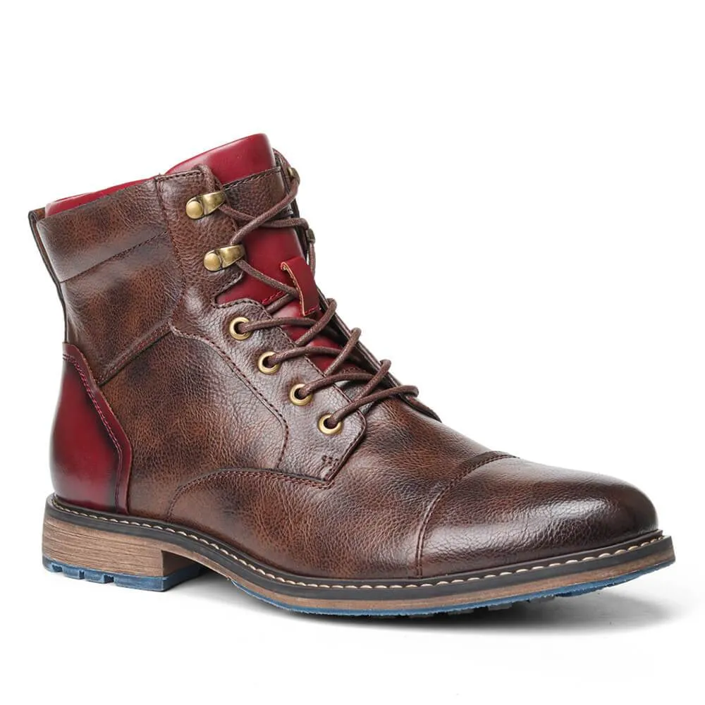 Ethan | Leather Oxford Boots