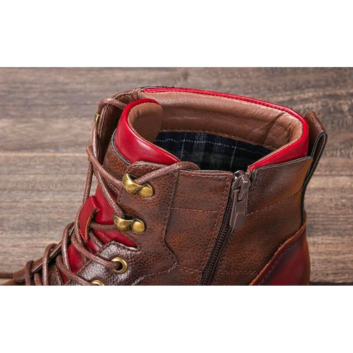 Ethan | Leather Oxford Boots