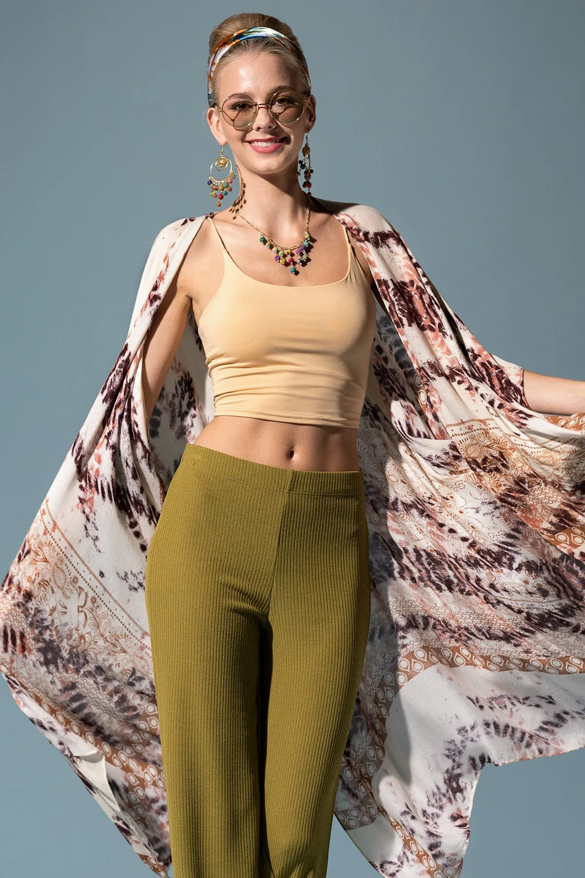 Ethereal Shadow Kimono