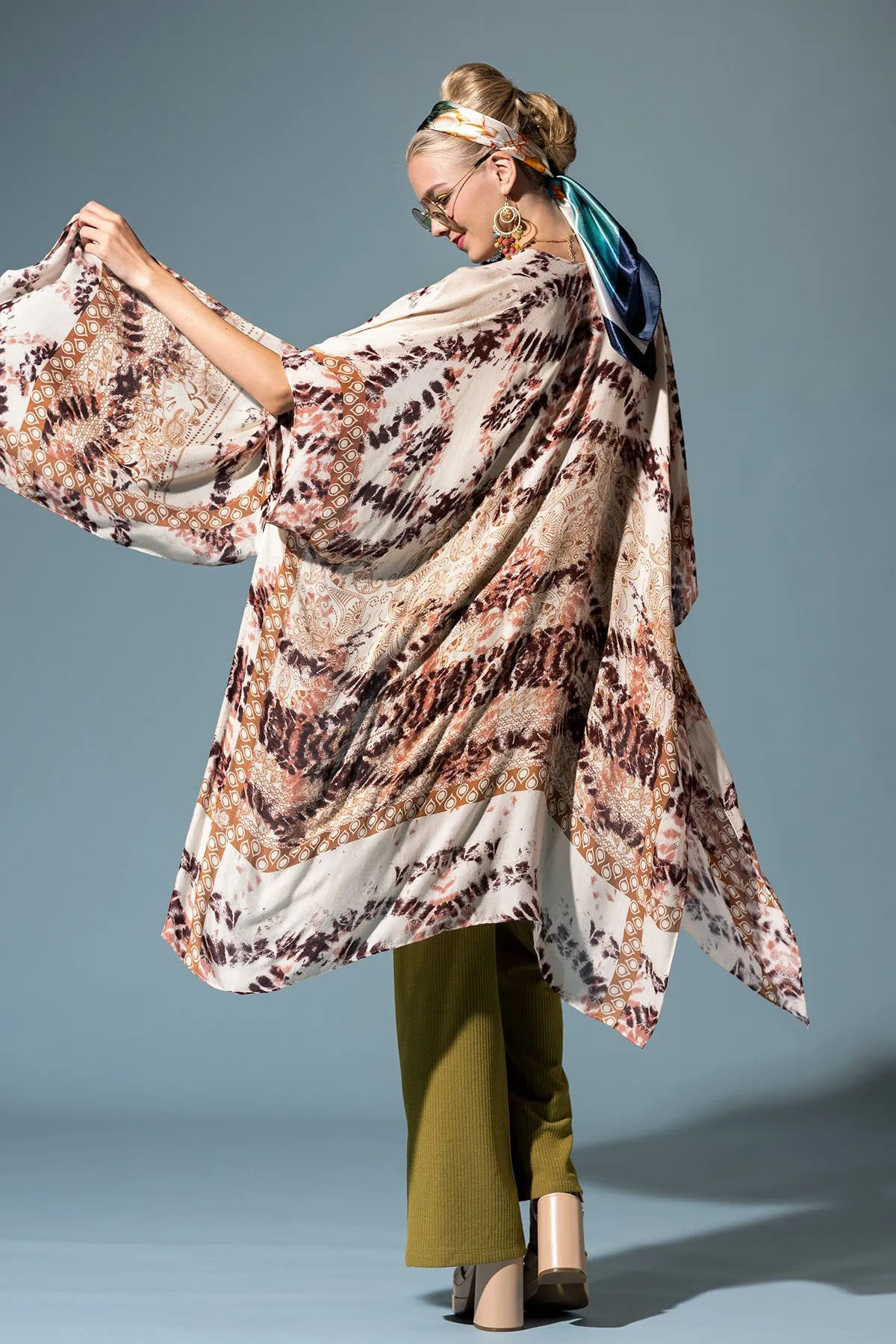 Ethereal Shadow Kimono
