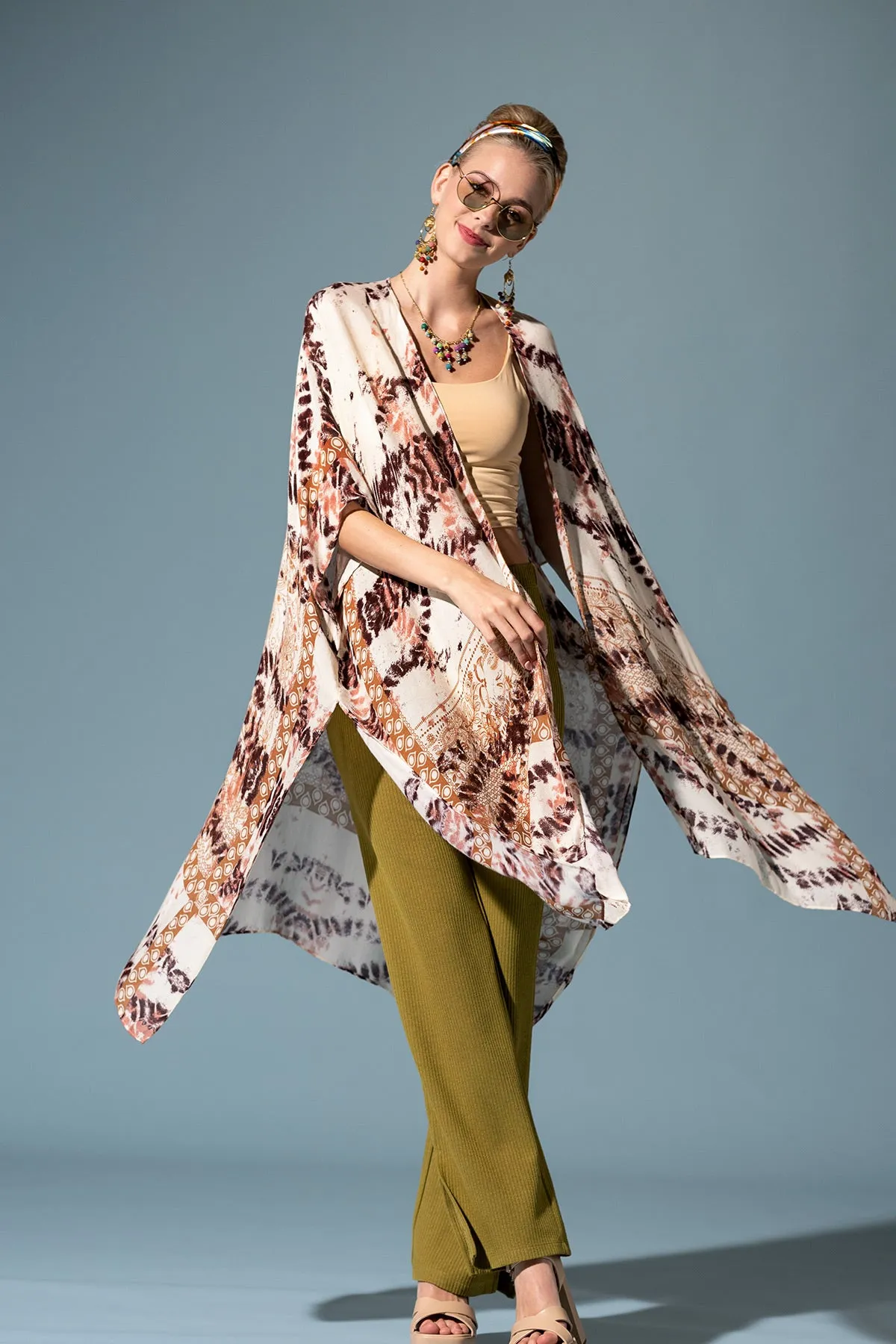 Ethereal Shadow Kimono