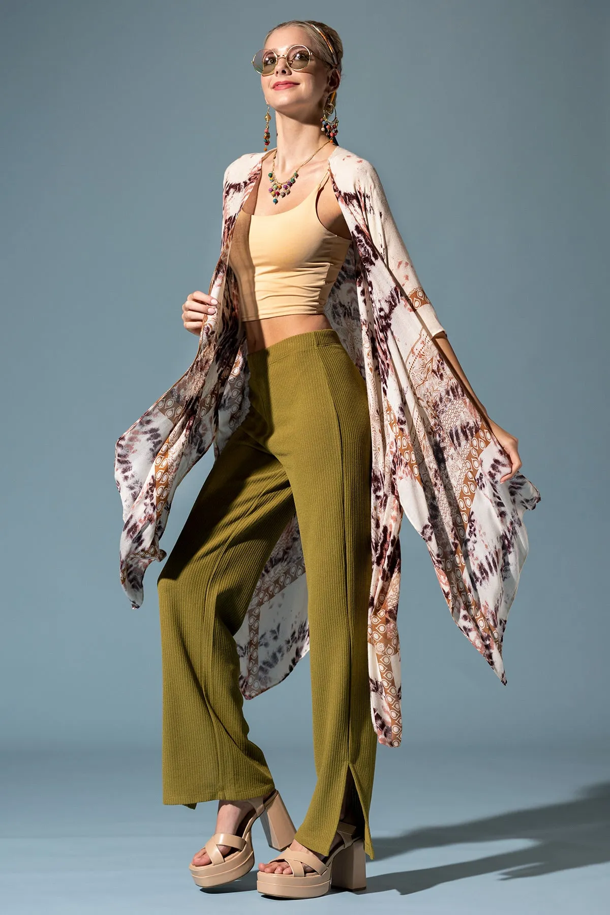 Ethereal Shadow Kimono
