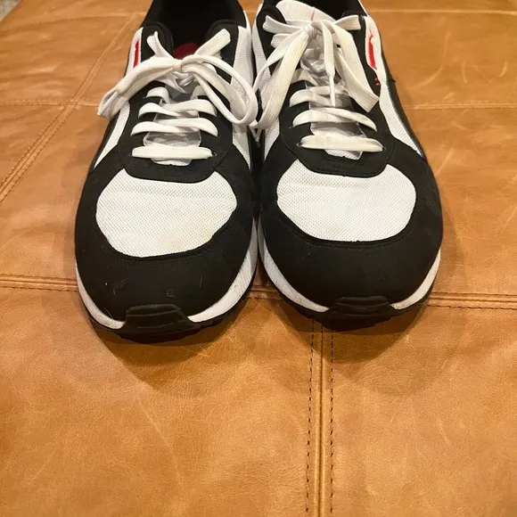 EUC Puma Sneakers Sz.13 Black Red White MSRP:$100