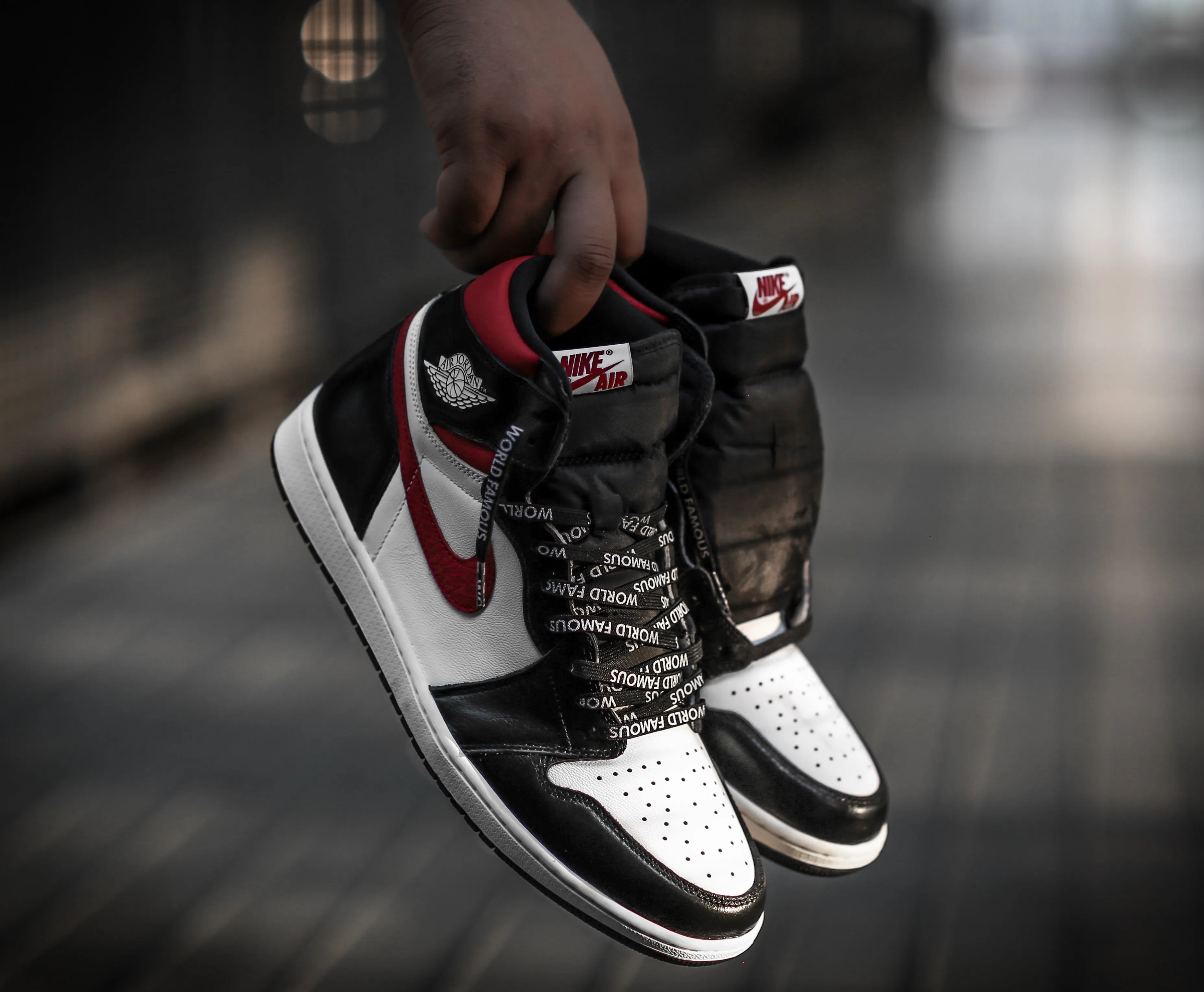 Exclusive "WORLD FAMOUS" LE Custom Shoelaces