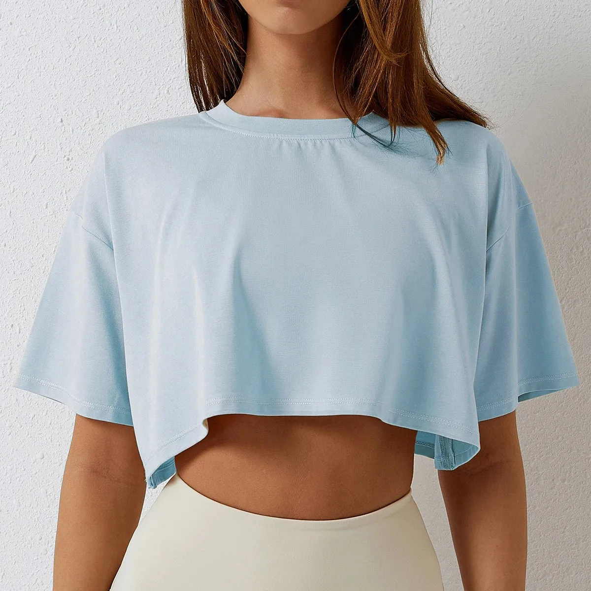 Fashion Breathable Cotton Crop Top