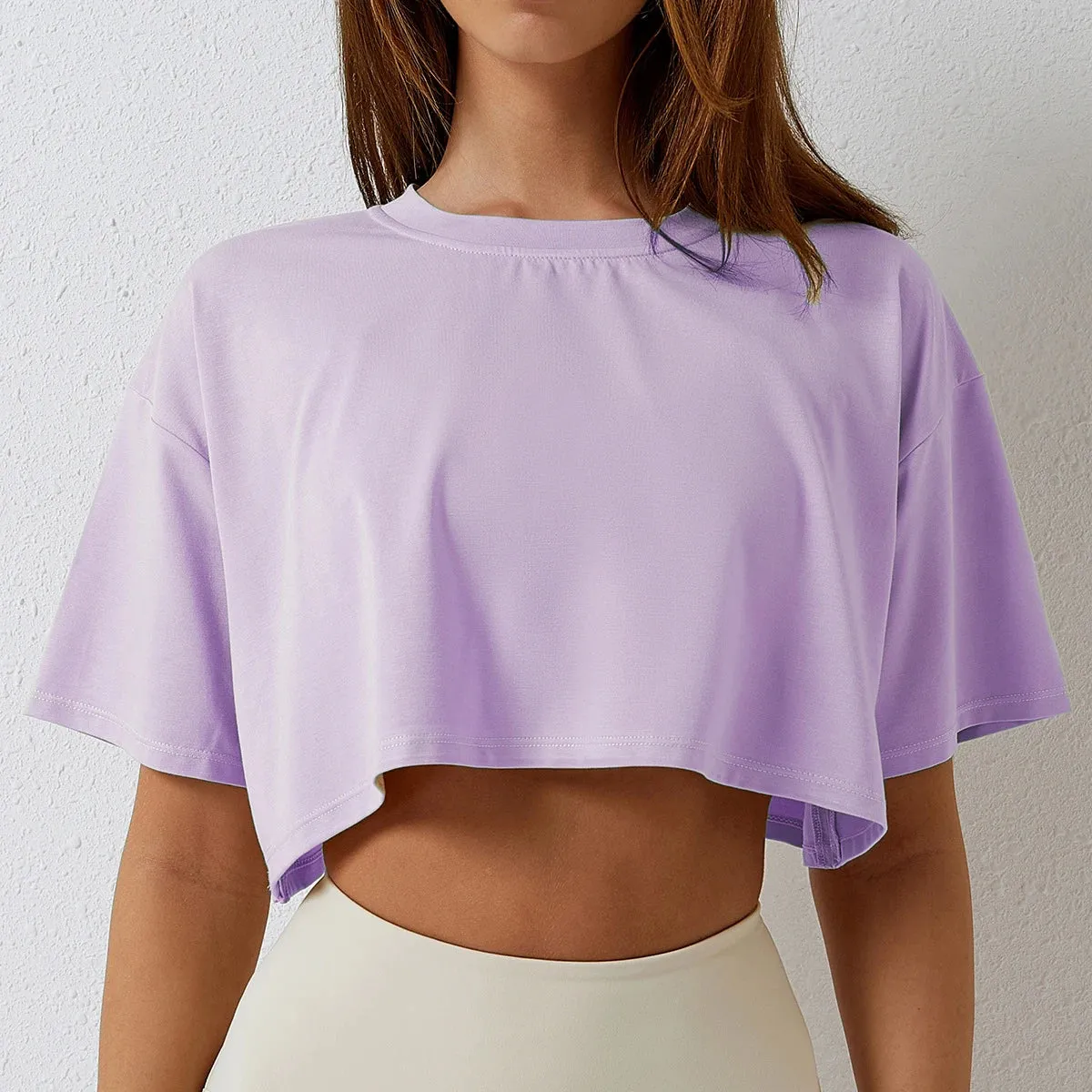 Fashion Breathable Cotton Crop Top