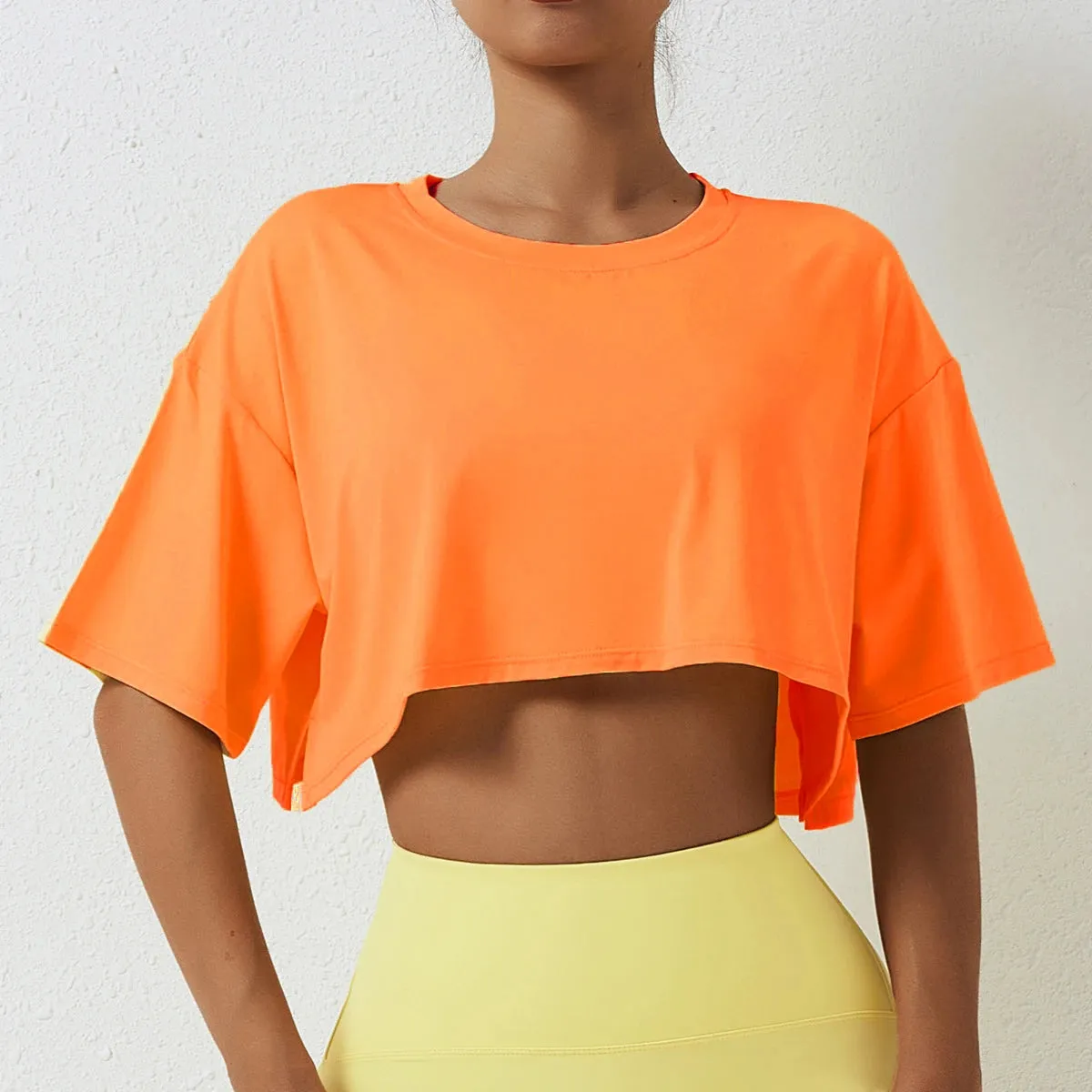 Fashion Breathable Cotton Crop Top