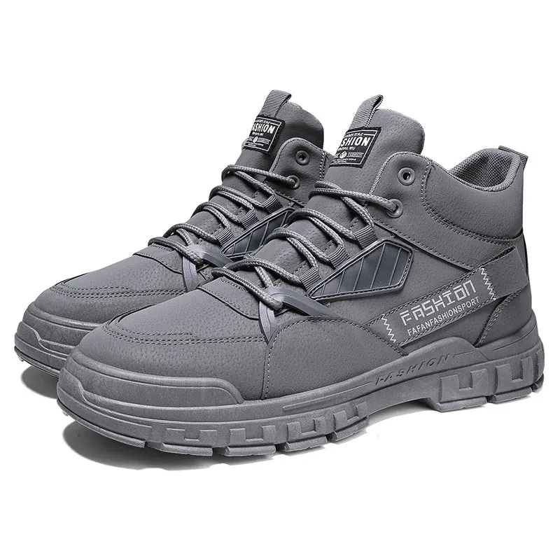 Fashion Casual Men's Lace-up Non-slip Martin Boots