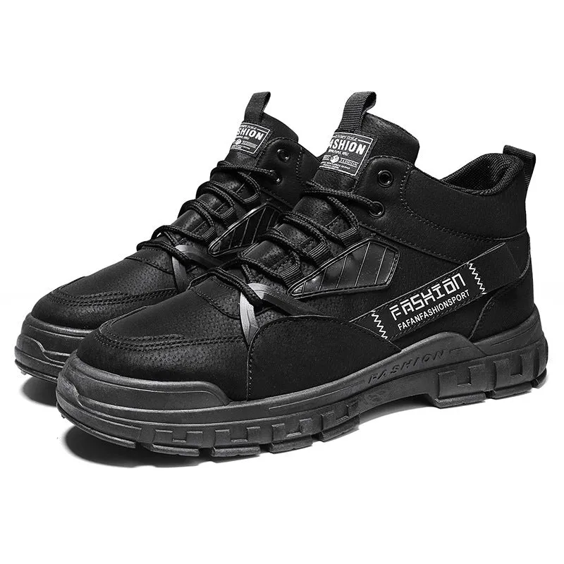 Fashion Casual Men's Lace-up Non-slip Martin Boots