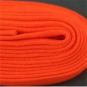 Figure Skate Laces - Neon Orange (2 Pair Pack) Shoelaces