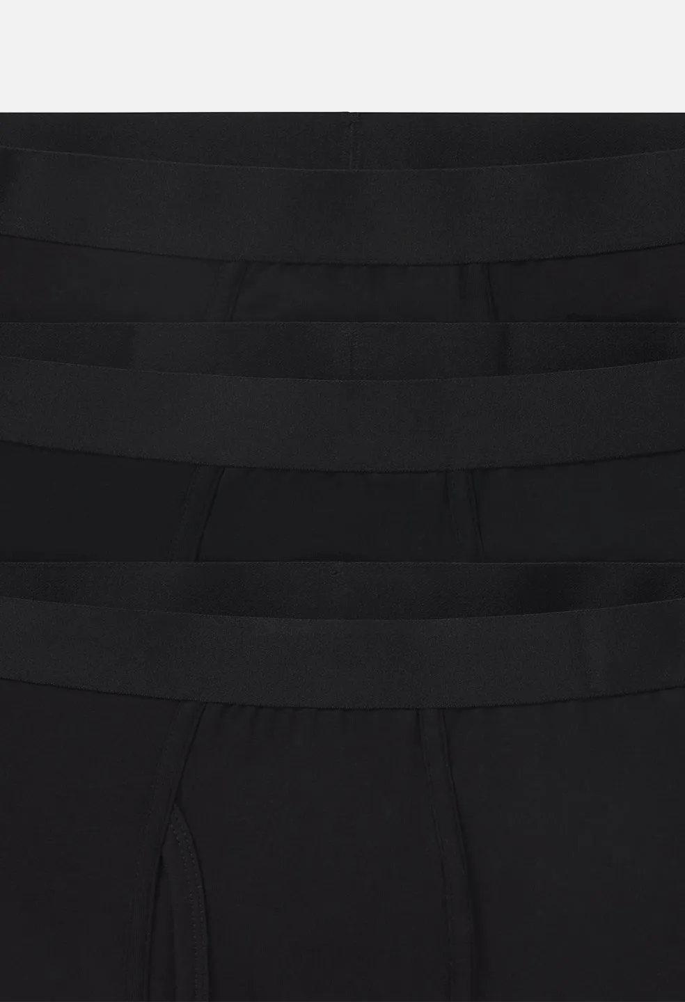 Foundation 3 Pack Boxer Brief / Black
