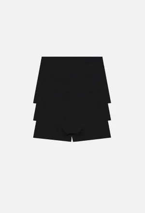 Foundation 3 Pack Boxer Brief / Black