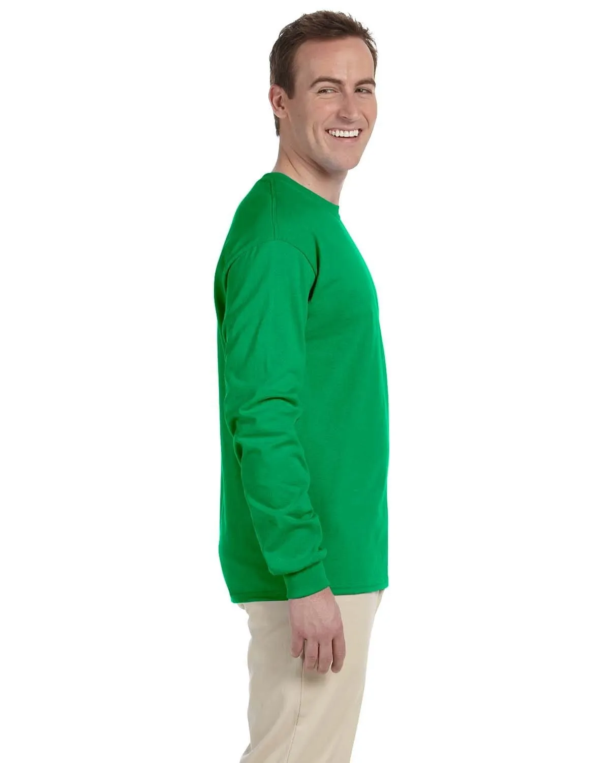 Fruit of the Loom Lightweight Long Sleeve T-Shirt | Kelly
