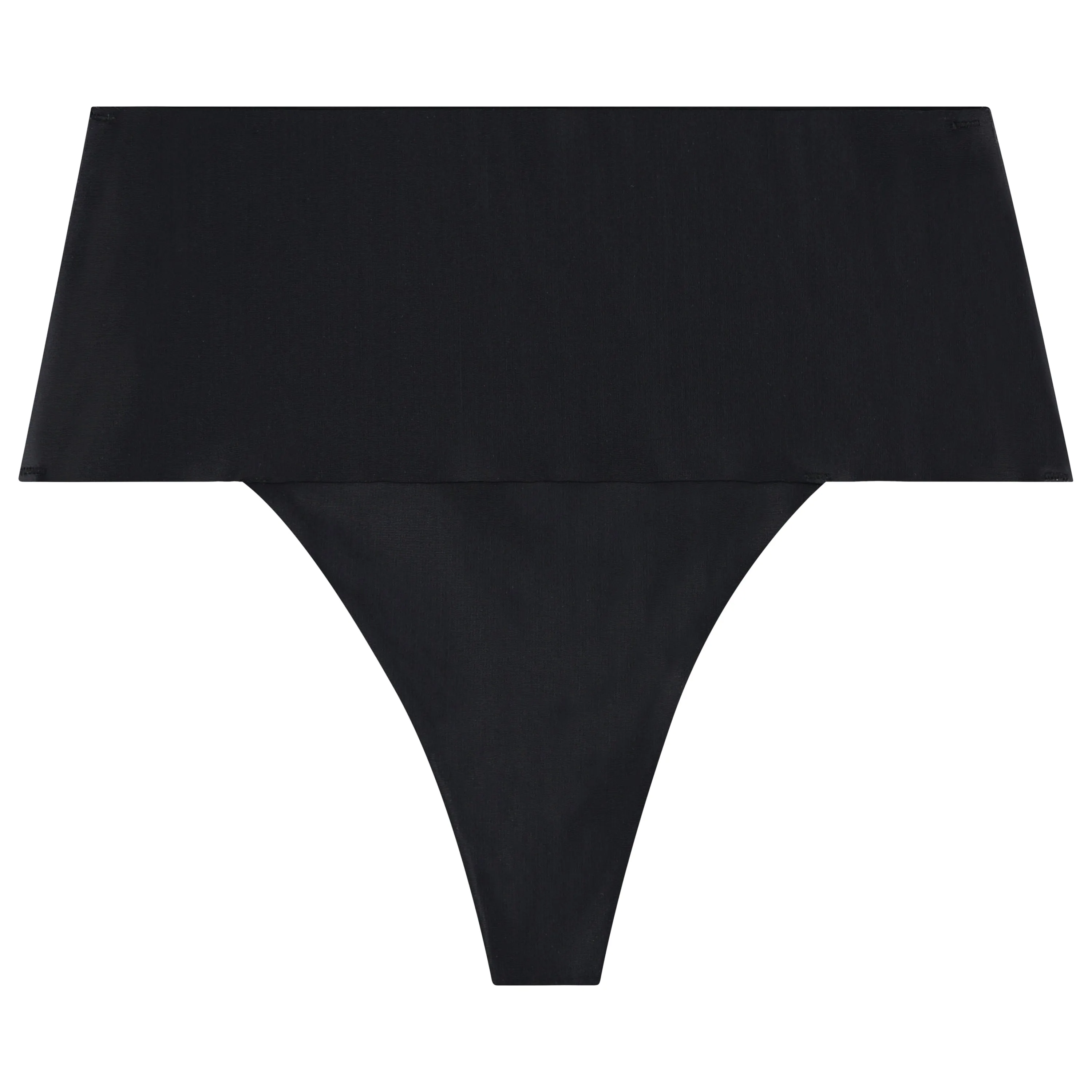 Fused Elegance : Designer Trio Shaper Thong Panties - Breathable Control