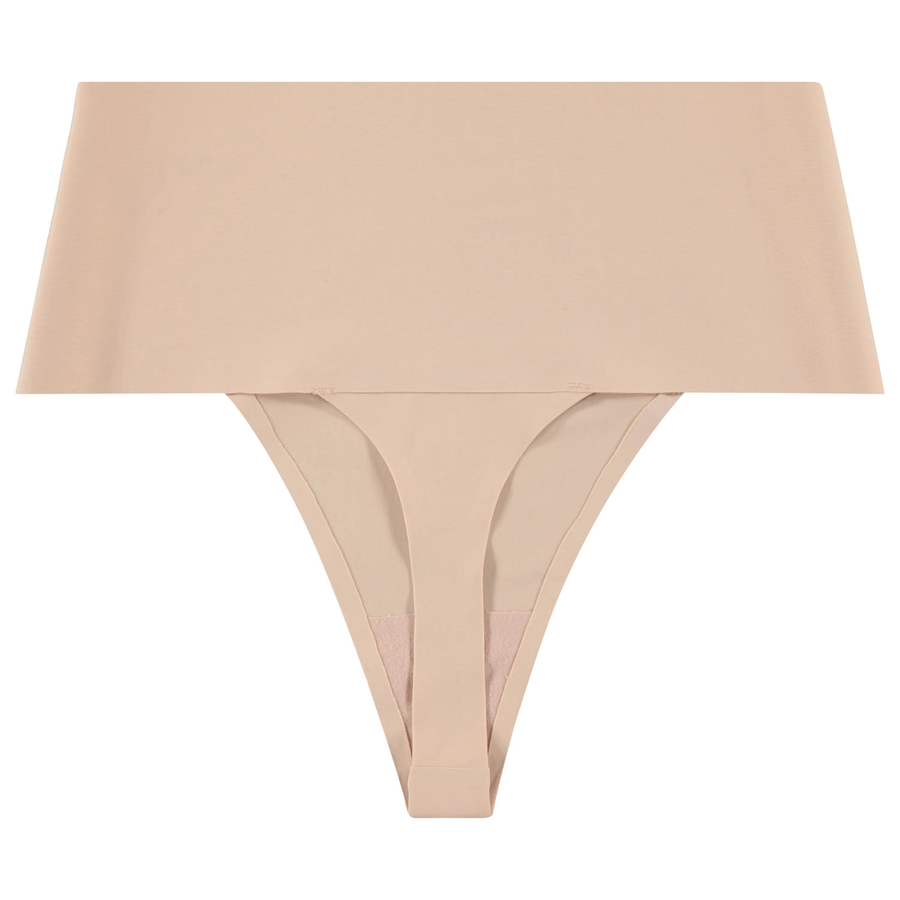 Fused Elegance : Designer Trio Shaper Thong Panties - Breathable Control