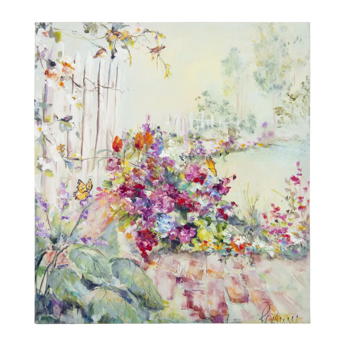 Garden Path Canvas