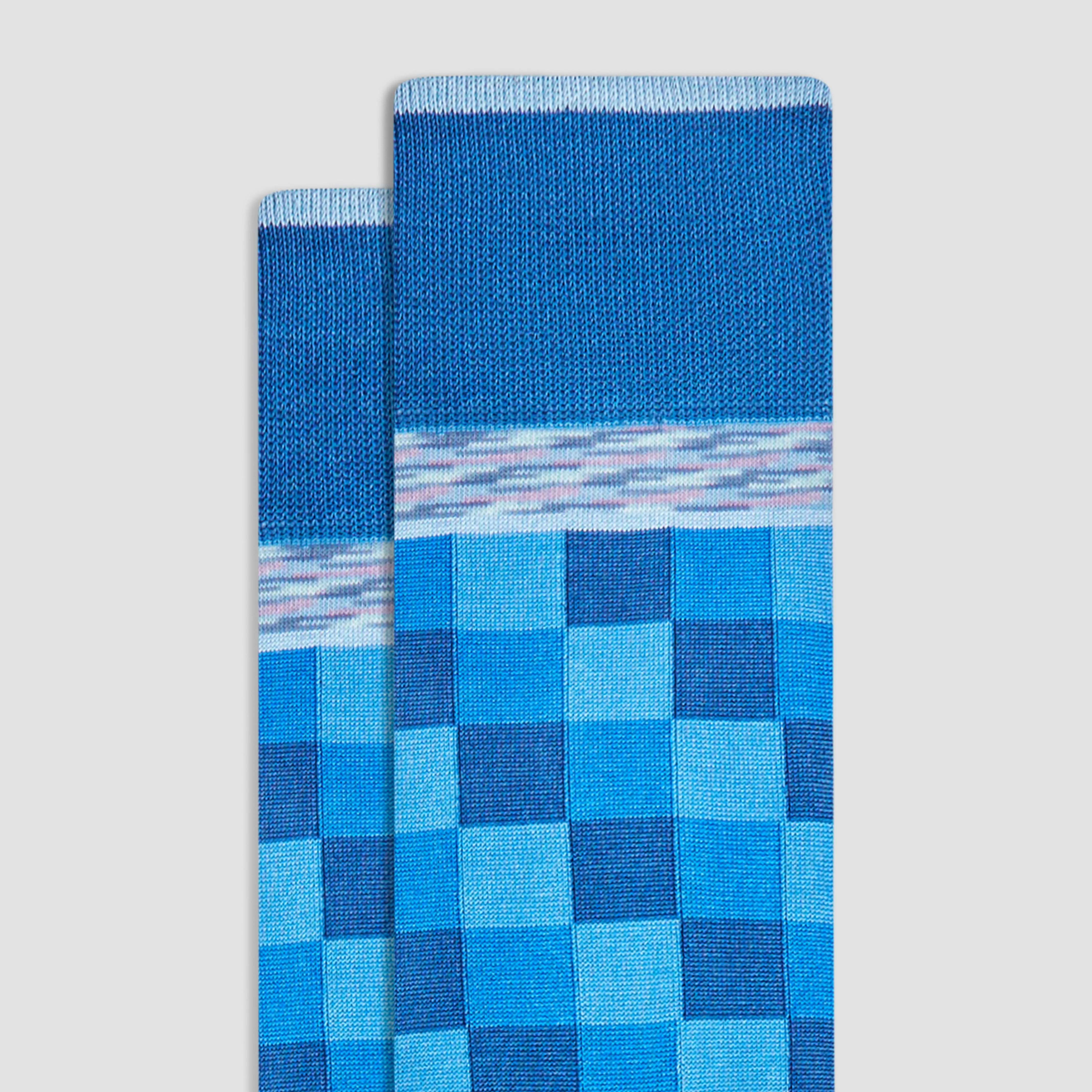 Geometric Mid-Calf Socks