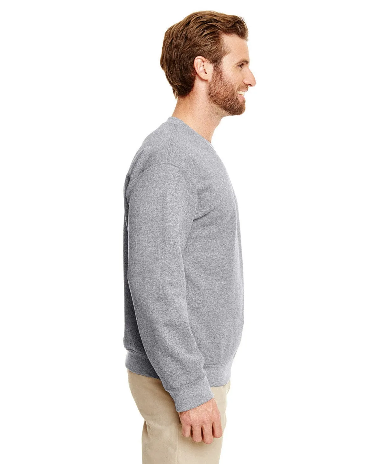 Gildan Lightweight 50/50 Crewneck Sweatshirt | Graphite Heather