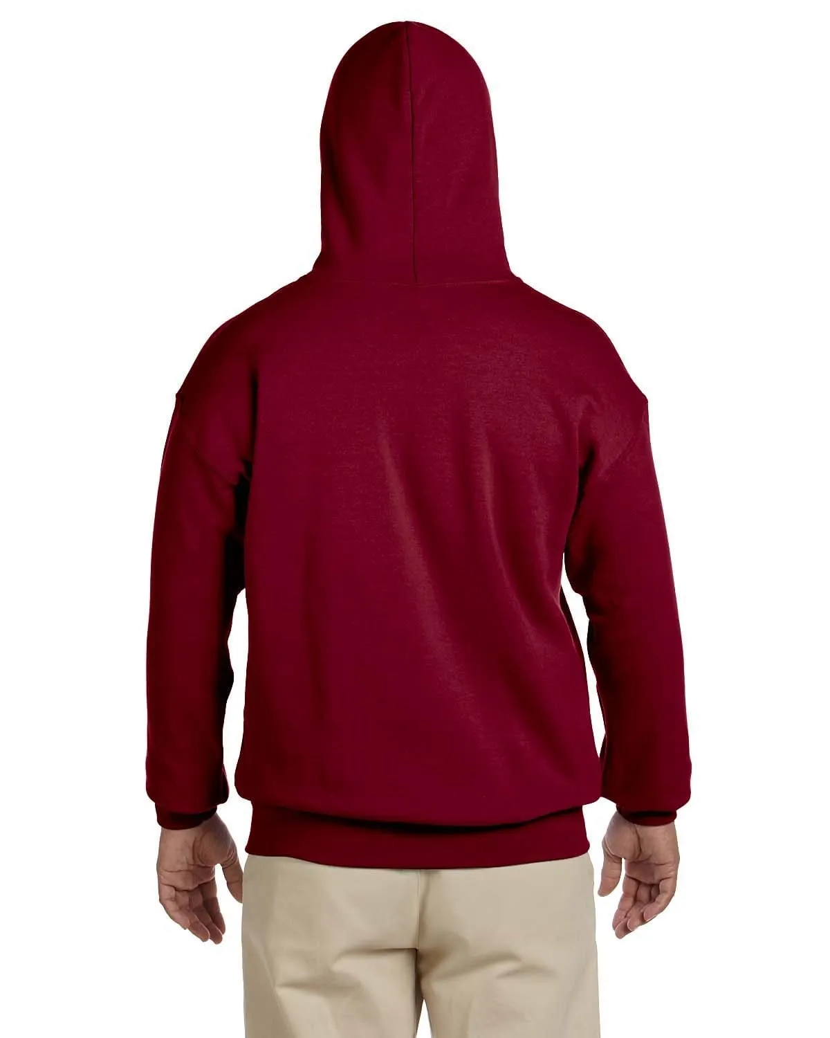 Gildan Lightweight 50/50 Hoodie Sweatshirt | Antiq Cherry Red