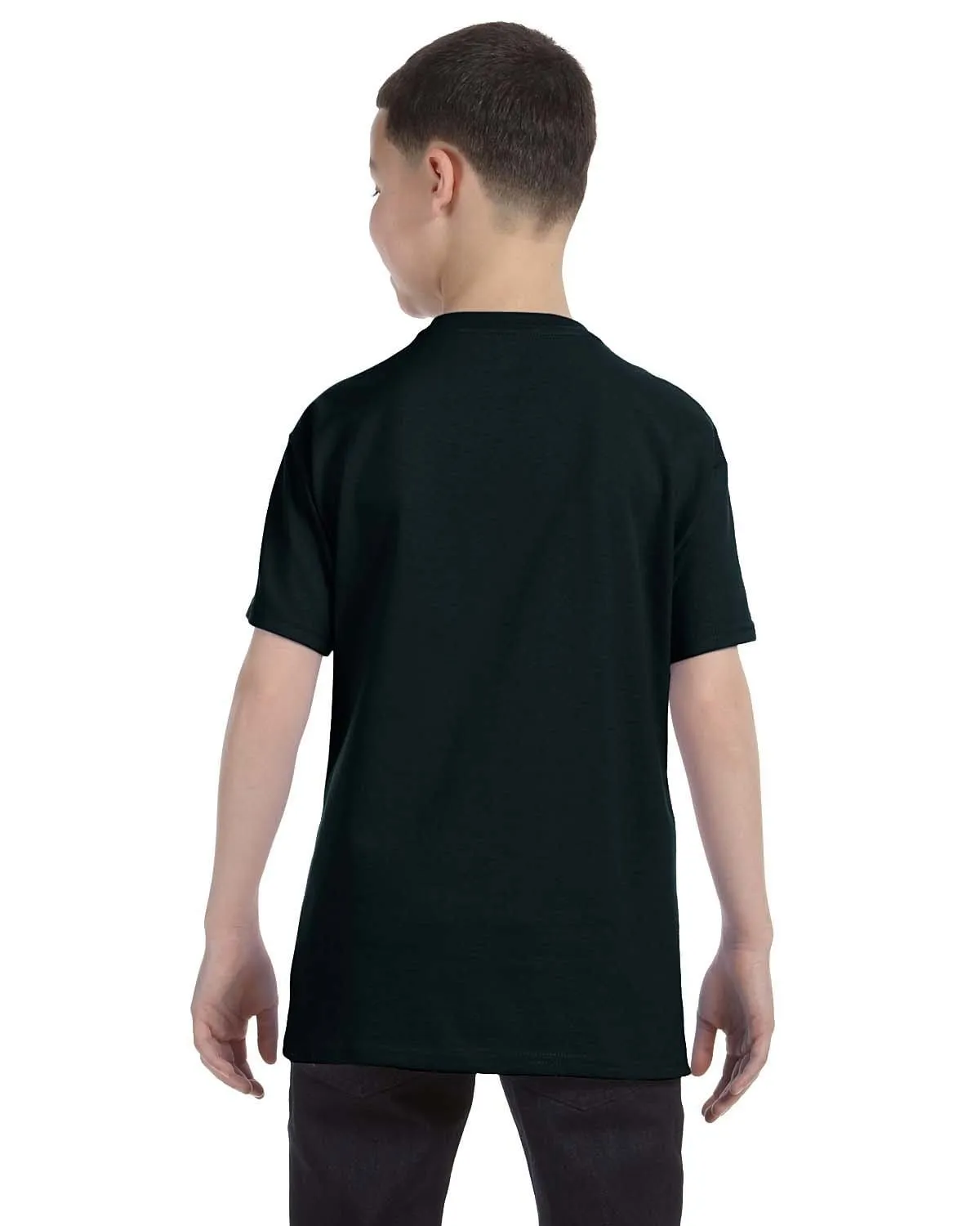 Gildan Youth Lightweight 100% Cotton T-Shirt | Black
