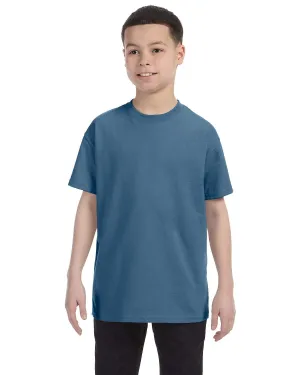 Gildan Youth Lightweight 100% Cotton T-Shirt | Indigo Blue