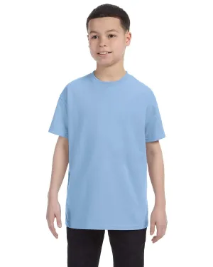 Gildan Youth Lightweight 100% Cotton T-Shirt | Light Blue