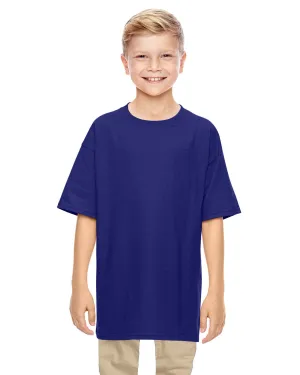 Gildan Youth Lightweight 100% Cotton T-Shirt | Neon Blue