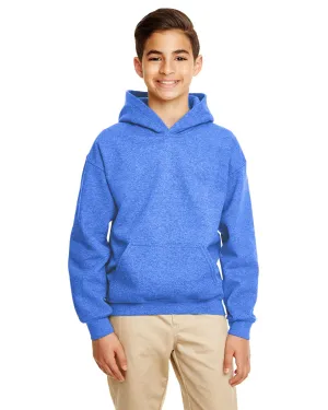 Gildan Youth Lightweight 50/50 Hoodie | Hthr Sport Royal