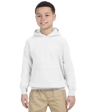 Gildan Youth Lightweight 50/50 Hoodie | White