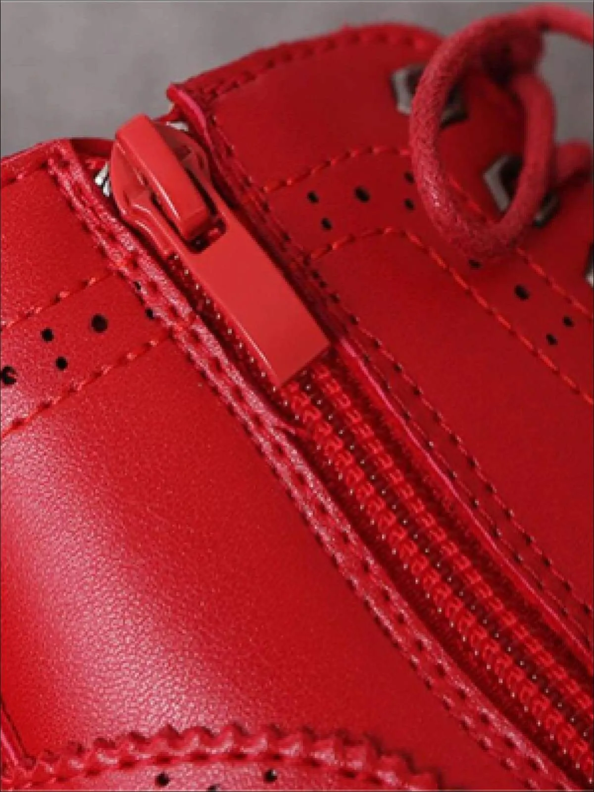 Girls Preppy Dr. Martens Inspired Boots (Pink, Black & Red) By Liv and Mia