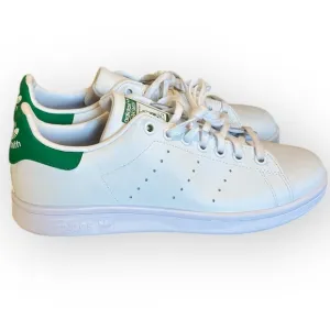 H3 Adidas White and Green Sneakers