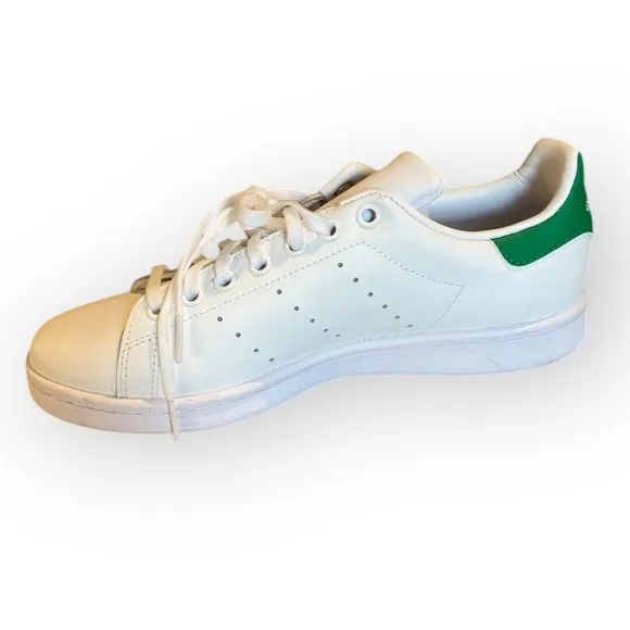 H3 Adidas White and Green Sneakers